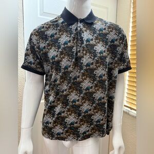 Robert Graham Men's Patterned Polo Shirt